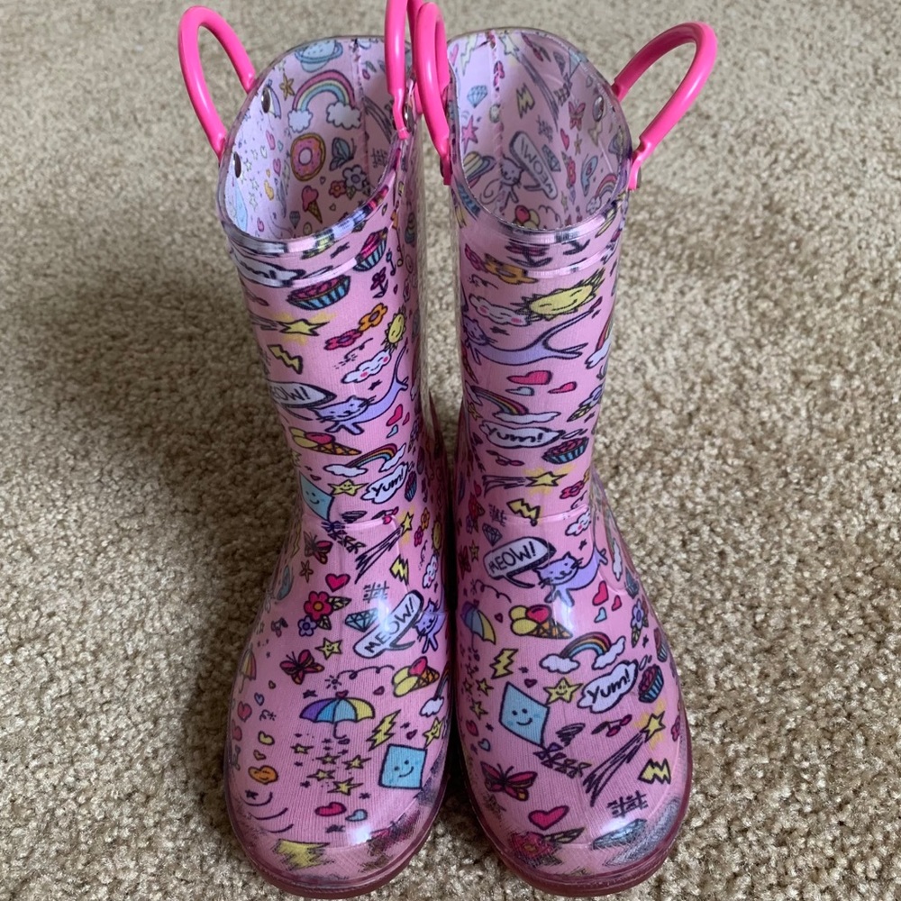 Girls rain boots